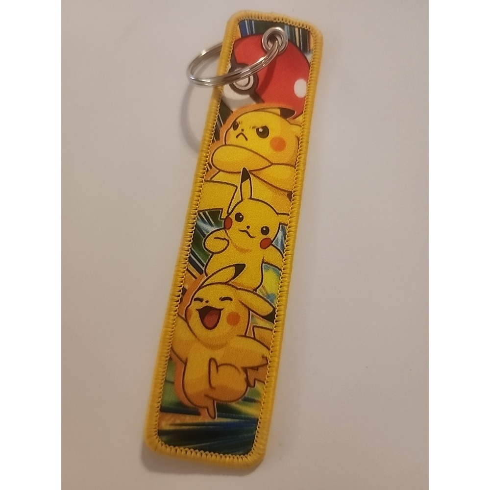 Pokemon 1 Piece Double Sided‎ 5 Inch Pikachu Keychain